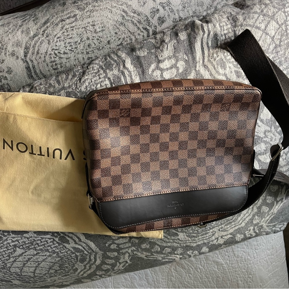 Brown Damier shoulder bag